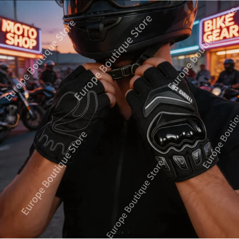 2026 NEW Summer Breathable Thin Half Finger Racing Gloves Men Women Motorcycle Anti Fall Anti Slip Riding Equipment
2026 NEW Summer Breathable Thin Half Finger Racing Gloves Men Women Motorcycle Anti Fall Anti Slip Riding Equipment