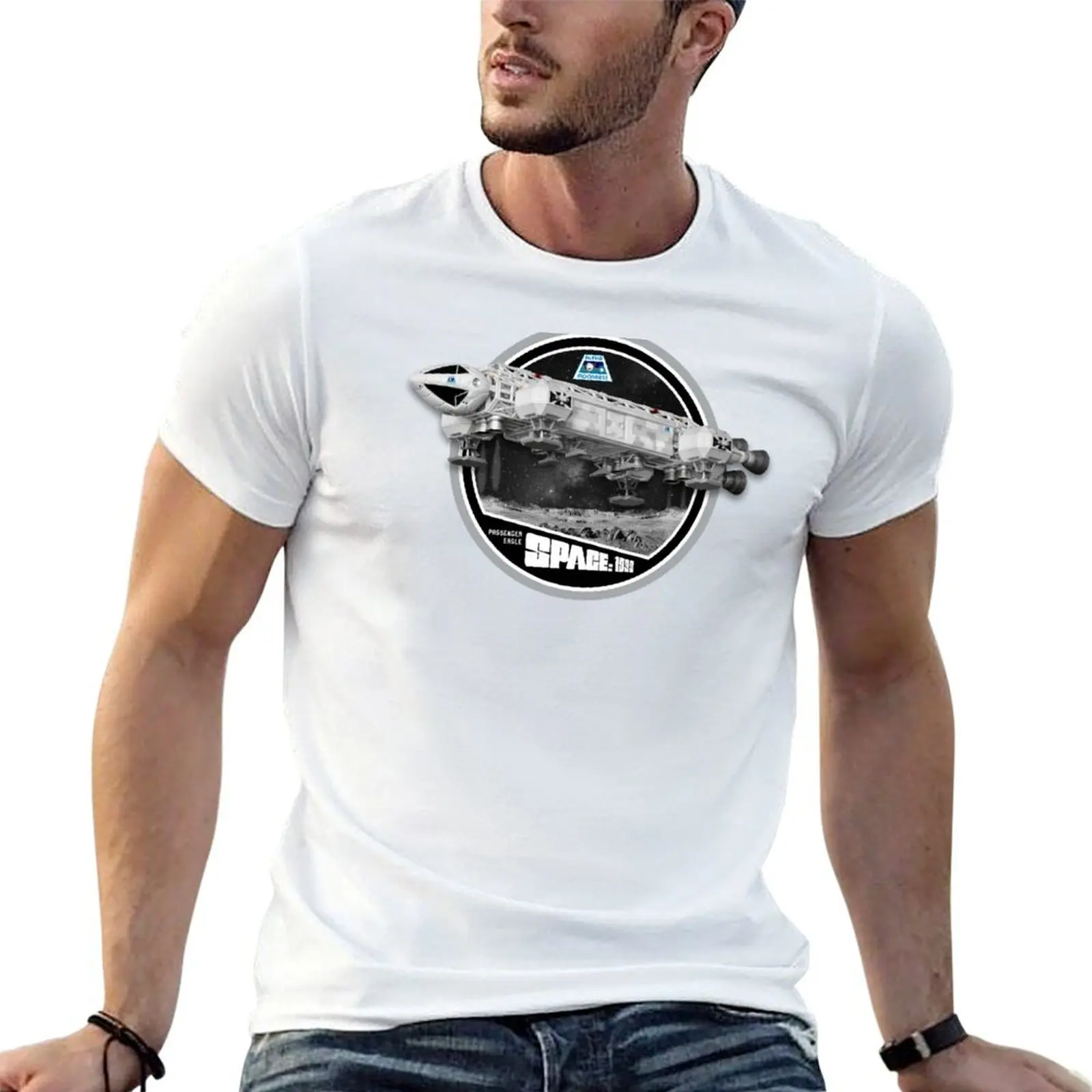 Space 1999 Passenger pod eagle transporter - RETRO MONO T-Shirt anime t shirts for man T-Shirt
Space 1999 Passenger pod eagle transporter - RETRO MONO T-Shirt anime t shirts for man T-Shirt