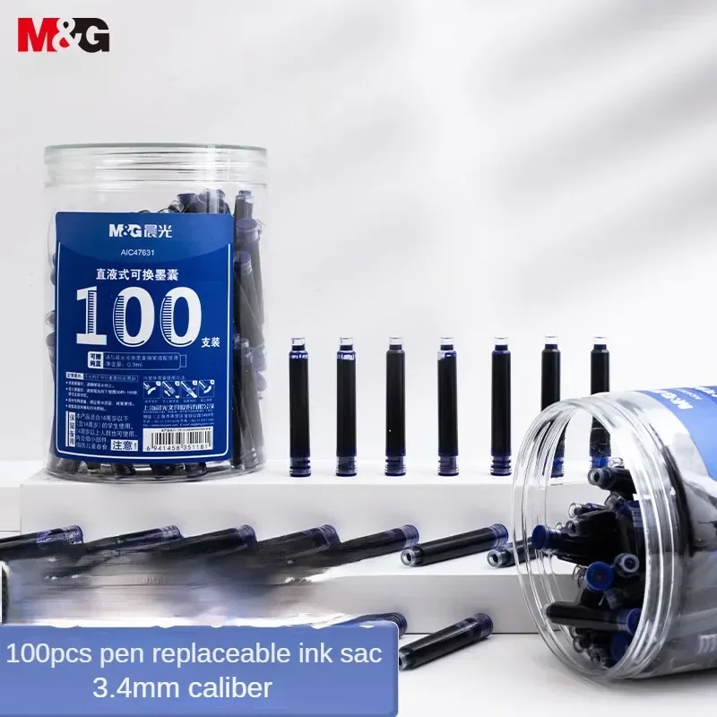 M & G 100 шт. чернильный мешок 0,9 мл черный синий мешок для чернил сменный мешок для перьевой ручки 100 шт./кор. плавное письмо для студентов и офиса
M & G 100 шт. чернильный мешок 0,9 мл черный синий мешок для чернил сменный мешок для перьевой ручки 100 шт./кор. плавное письмо для студентов и офиса