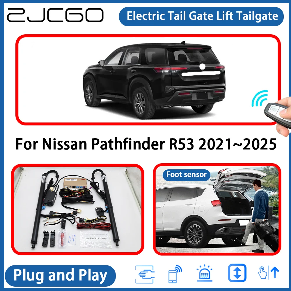 for Nissan Pathfinder R53 2021~2025 Automatic Powered Tailgate Power Liftgate Electric Tail Gate Lift Assisting System
for Nissan Pathfinder R53 2021~2025 Automatic Powered Tailgate Power Liftgate Electric Tail Gate Lift Assisting System