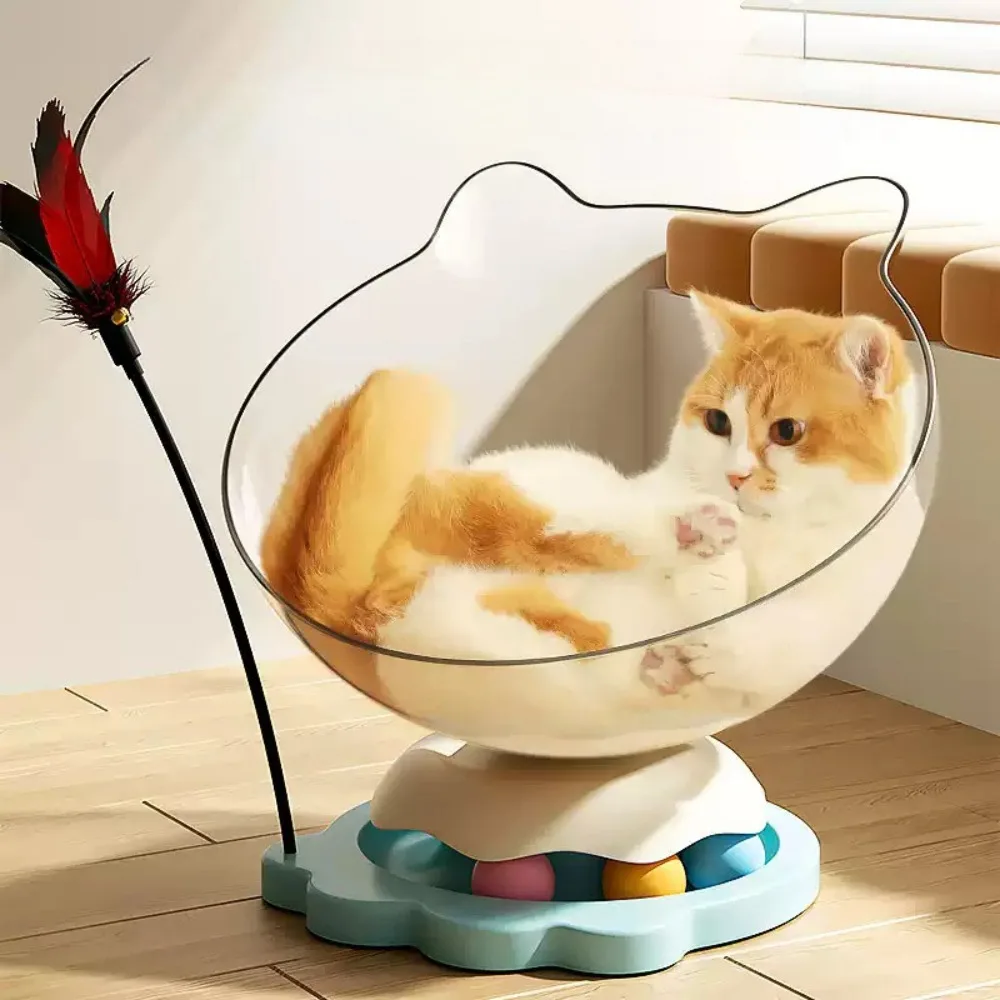 Cat Carousel Cat Toys Teasing Stick Space Cabin Cats Nest Energy Consuming Kitten Supplies Cats Toys Interactive Pet Supplies 
Cat Carousel Cat Toys Teasing Stick Space Cabin Cats Nest Energy Consuming Kitten Supplies Cats Toys Interactive Pet Supplies