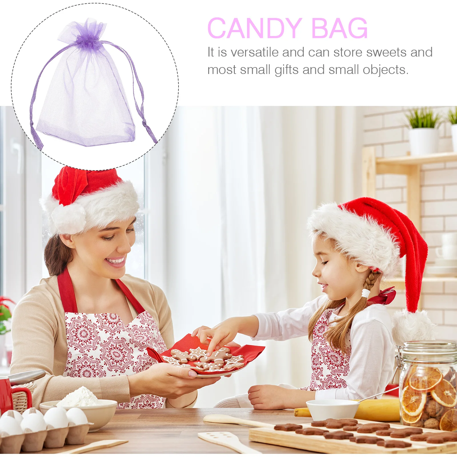 50pcs Gift Bags Multicolor Christmas Reusable Jewelry Candy Drawstring Mesh Packing Party Favors Bags Bakery Packaging
50pcs Gift Bags Multicolor Christmas Reusable Jewelry Candy Drawstring Mesh Packing Party Favors Bags Bakery Packaging