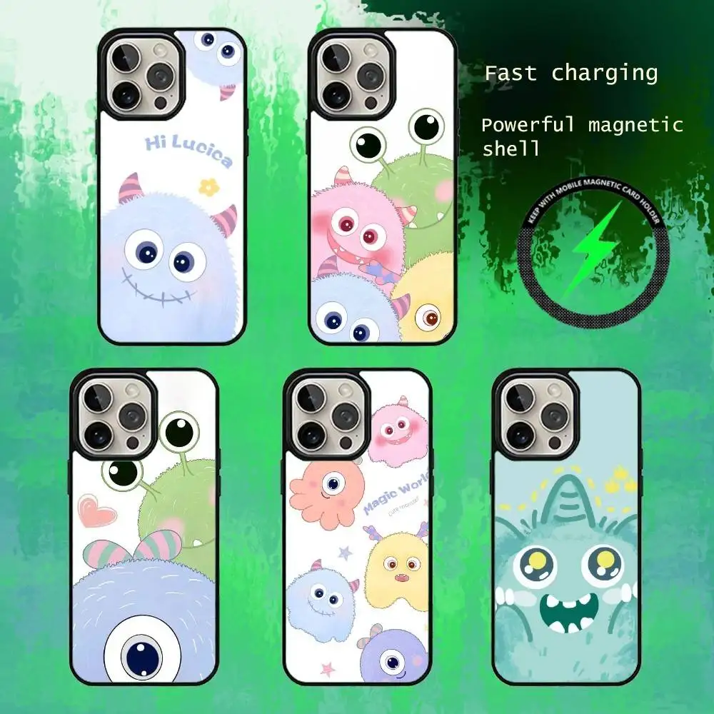 Cute Plush Monster Phone Case For iPhone17,16,15,14,13 Plus,Pro Max Magnetic For Magsafe Wireless Charging
Cute Plush Monster Phone Case For iPhone17,16,15,14,13 Plus,Pro Max Magnetic For Magsafe Wireless Charging