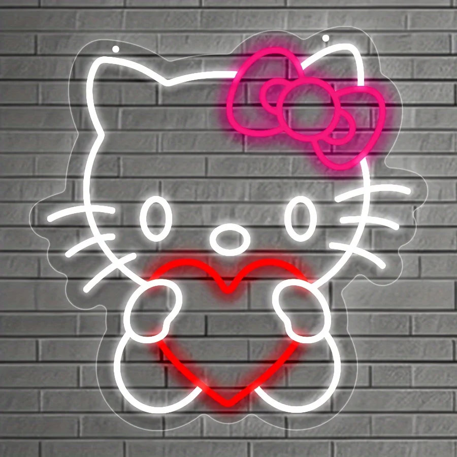 Hello Kitty Neon Sign Sanrio Anime for Wall DecorUSB Neon Sign for Bedroom Diammble Shop Game Room Men Cave Bar Decor Kids Gifts
Hello Kitty Neon Sign Sanrio Anime for Wall DecorUSB Neon Sign for Bedroom Diammble Shop Game Room Men Cave Bar Decor Kids Gifts