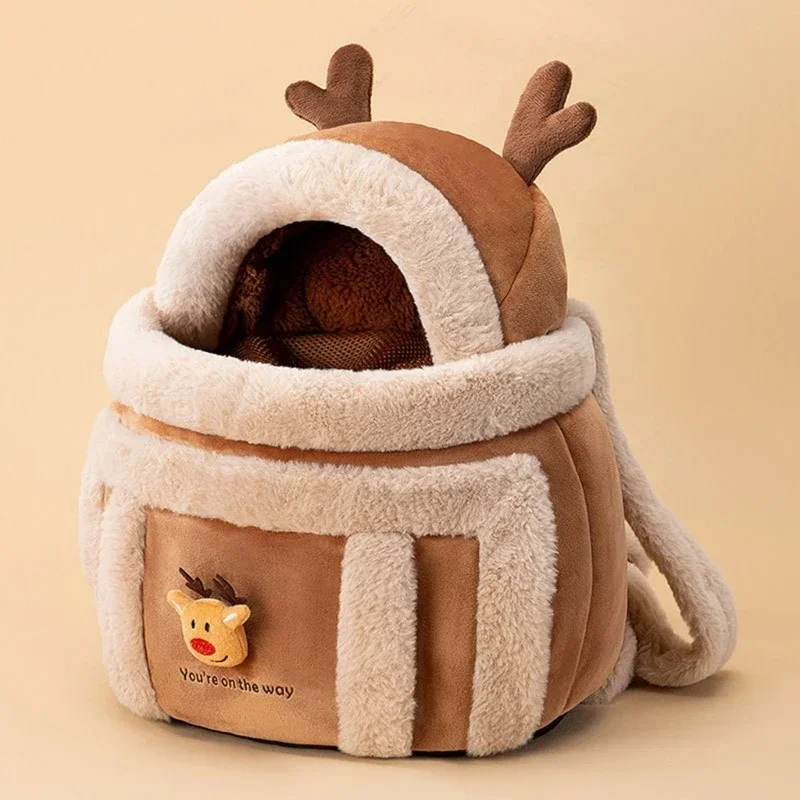 Comfortable kitten transport nest, furry warm cat harness, portable pet travel bag, luxurious outdoor handbag, car seat, winter
Comfortable kitten transport nest, furry warm cat harness, portable pet travel bag, luxurious outdoor handbag, car seat, winter