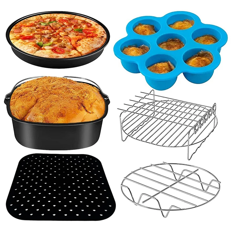 1 комплект для COSORI Gowise Phillips NINJA Cozyna Airfryer, более большая духовка 3,7 Qt, с бочкой для торта, противень для пиццы
1 комплект для COSORI Gowise Phillips NINJA Cozyna Airfryer, более большая духовка 3,7 Qt, с бочкой для торта, противень для пиццы