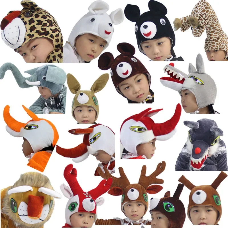 Children Kids Aldult Animal Hat Easter Cosplay Theme Party Plush Headwear Costume Panda Elephant Fox Bear Reindeer Halloween
Children Kids Aldult Animal Hat Easter Cosplay Theme Party Plush Headwear Costume Panda Elephant Fox Bear Reindeer Halloween