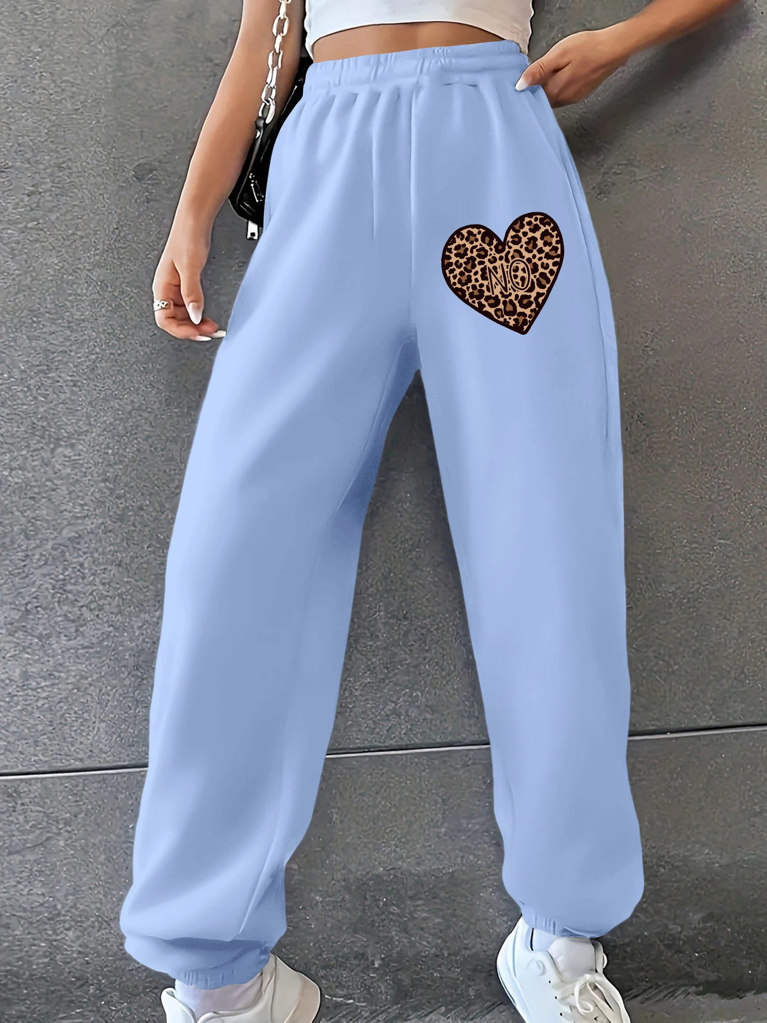 Classic Leopard Heart NO Letter Print Ladies High Waist Jogger Pants Elastic Ankle Cuff Vintage Casual Pocket Sweat Pants
Classic Leopard Heart NO Letter Print Ladies High Waist Jogger Pants Elastic Ankle Cuff Vintage Casual Pocket Sweat Pants