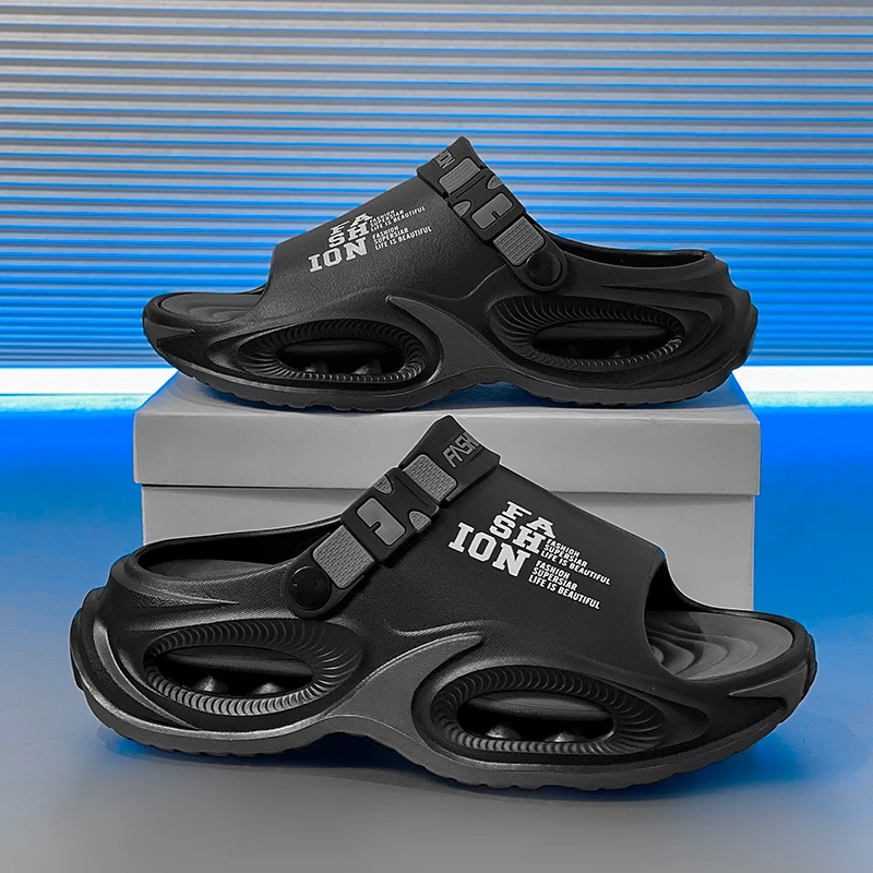 Couple's Beach Sandals, Color-Blocking Sports Style, Soft and Elastic Thick Sole, Non-Slip and Breathable, Dual-Wear Design, Summer Outdoor Slippers
Couple's Beach Sandals, Color-Blocking Sports Style, Soft and Elastic Thick Sole, Non-Slip and Breathable, Dual-Wear Design, Summer Outdoor Slippers