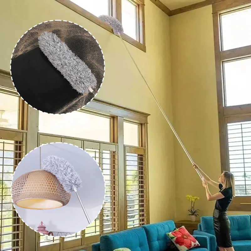 Многофункциональная регулируемая телескопическая гибочная щетка для чистки пыли с перьями, щетка для чистки автомобильной мебели, инструменты для пыли
Многофункциональная регулируемая телескопическая гибочная щетка для чистки пыли с перьями, щетка для чистки автомобильной мебели, инструменты для пыли