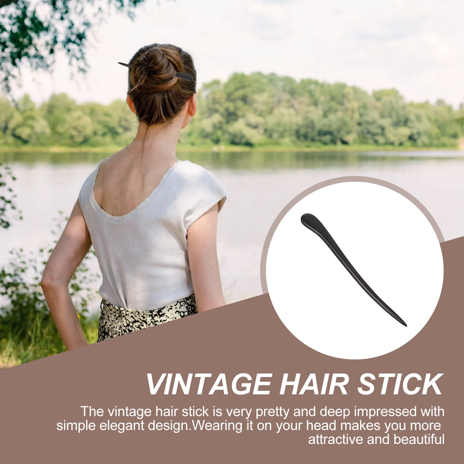 Black S Hairpin Retro Chopstick Long Hair Accessories Vintage Headdress Chinese Style Wooden Hair Stick Gifts
Black S Hairpin Retro Chopstick Long Hair Accessories Vintage Headdress Chinese Style Wooden Hair Stick Gifts