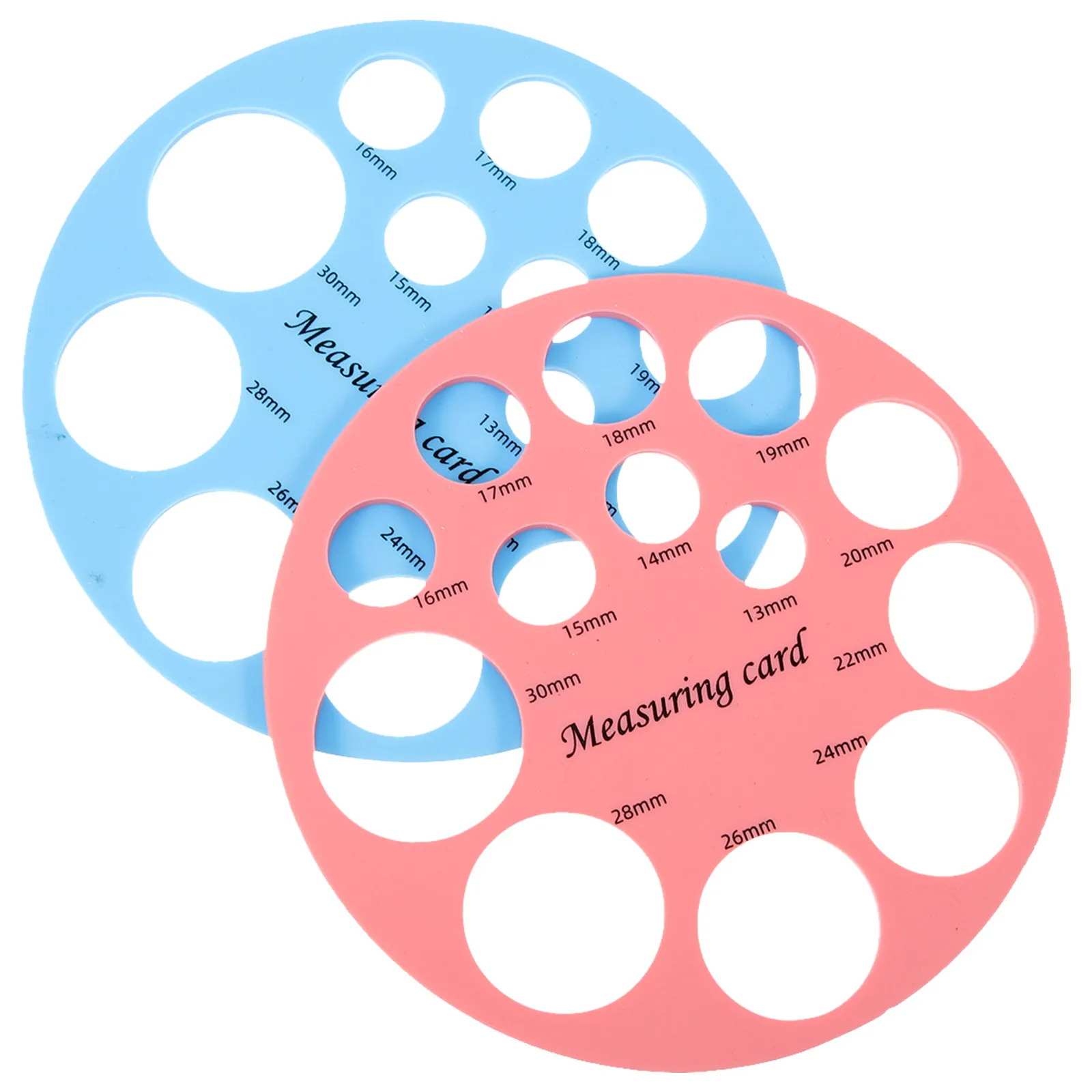 2 Pcs Round Nipple Meter Measurement Tool for Flanges Silica Gel Ruler Pink Light Blue Silicone Nipple Flange Size Measure
2 Pcs Round Nipple Meter Measurement Tool for Flanges Silica Gel Ruler Pink Light Blue Silicone Nipple Flange Size Measure