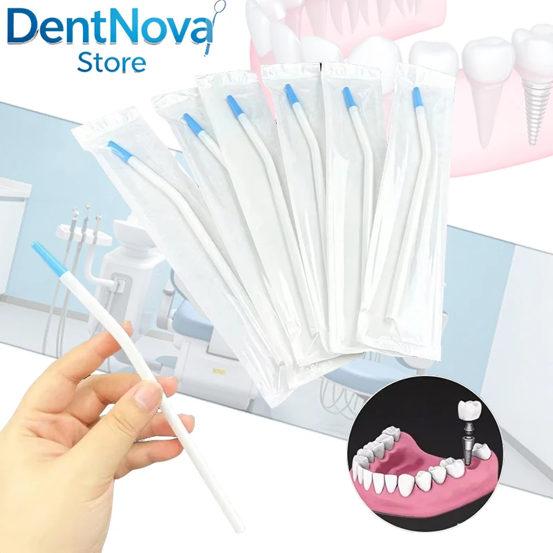 20Pcs Dental Saliva Ejectors with Rounded Ends Smooth Suction for Oral Care Clinic Dental Hygienist Tools
20Pcs Dental Saliva Ejectors with Rounded Ends Smooth Suction for Oral Care Clinic Dental Hygienist Tools