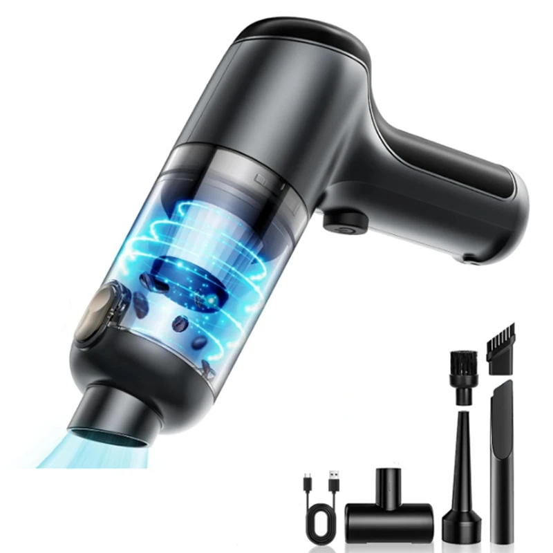 Mini Handheld Vacuum Cordless, Portable Car Vacuum Cleaner Rechargeable,for Home, Office Car Detailing Cleaning
Mini Handheld Vacuum Cordless, Portable Car Vacuum Cleaner Rechargeable,for Home, Office Car Detailing Cleaning