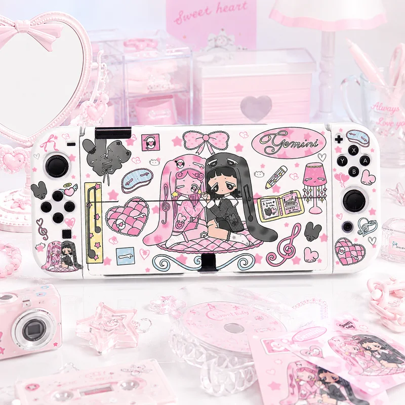 Original Design Switch 2 Protective Shell Cute Star Dream Gemini Y2k Girl Custom Oled Ns Protective Shell Anime Game Peripheral
Original Design Switch 2 Protective Shell Cute Star Dream Gemini Y2k Girl Custom Oled Ns Protective Shell Anime Game Peripheral