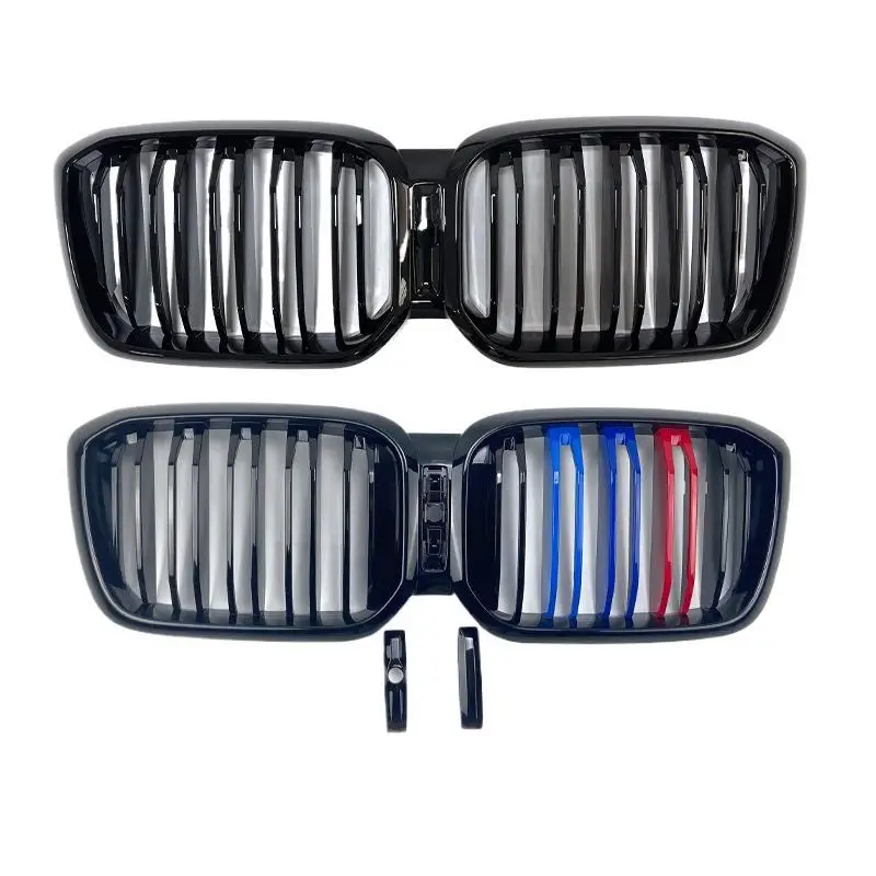 Suitable for BMW X3X4 middle net G01G02G08 later change to double-line bright black middle net three-color carbon pattern front
Suitable for BMW X3X4 middle net G01G02G08 later change to double-line bright black middle net three-color carbon pattern front