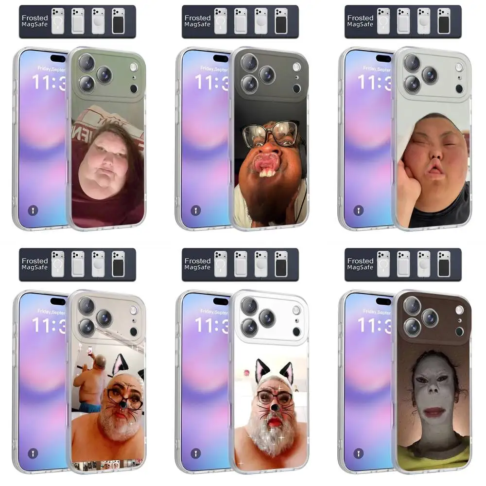 Phone Case For iPhone 17,16,15,14,13,12,11,Pro,Max,Plus,E,Air,Mini Magnetic Magsafe Frosted Ugly Man Girl Funny Clear
Phone Case For iPhone 17,16,15,14,13,12,11,Pro,Max,Plus,E,Air,Mini Magnetic Magsafe Frosted Ugly Man Girl Funny Clear