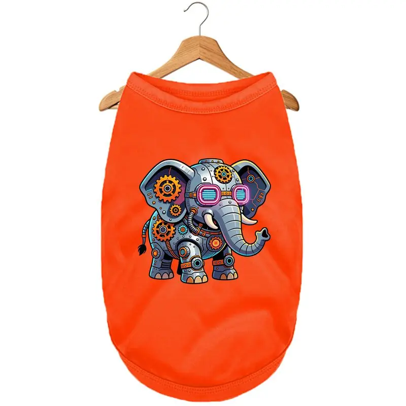 Fun Steampunk Elephant Dog Tank Top Summer Pet Clothes
Fun Steampunk Elephant Dog Tank Top Summer Pet Clothes