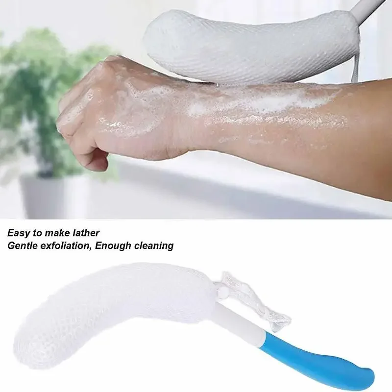 1 Pcs Bath Soft Back Scrubber Brush Bath Shower Scrubbing Mesh Brush With Handle Exfoliating Scrub Massager Bath Supplies
1 Pcs Bath Soft Back Scrubber Brush Bath Shower Scrubbing Mesh Brush With Handle Exfoliating Scrub Massager Bath Supplies