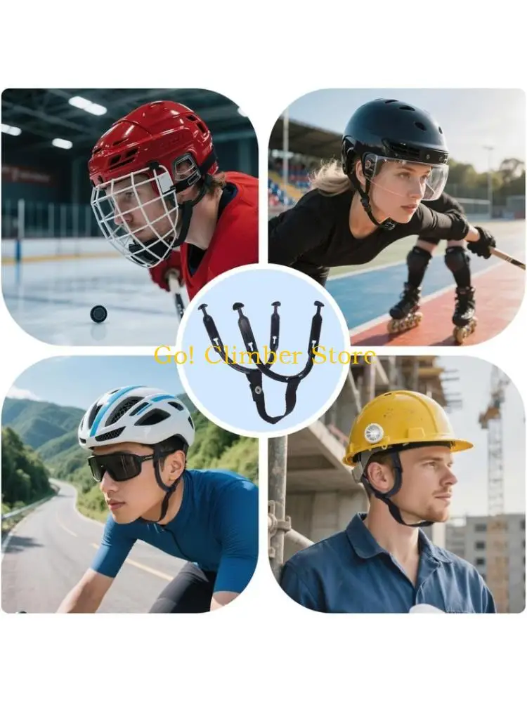 Q84C Adjustable Hockey Helmet Chin Strap With Snapping Buckles Detachable Universal Ice Hockey Chin Strap Easy to Use
Q84C Adjustable Hockey Helmet Chin Strap With Snapping Buckles Detachable Universal Ice Hockey Chin Strap Easy to Use