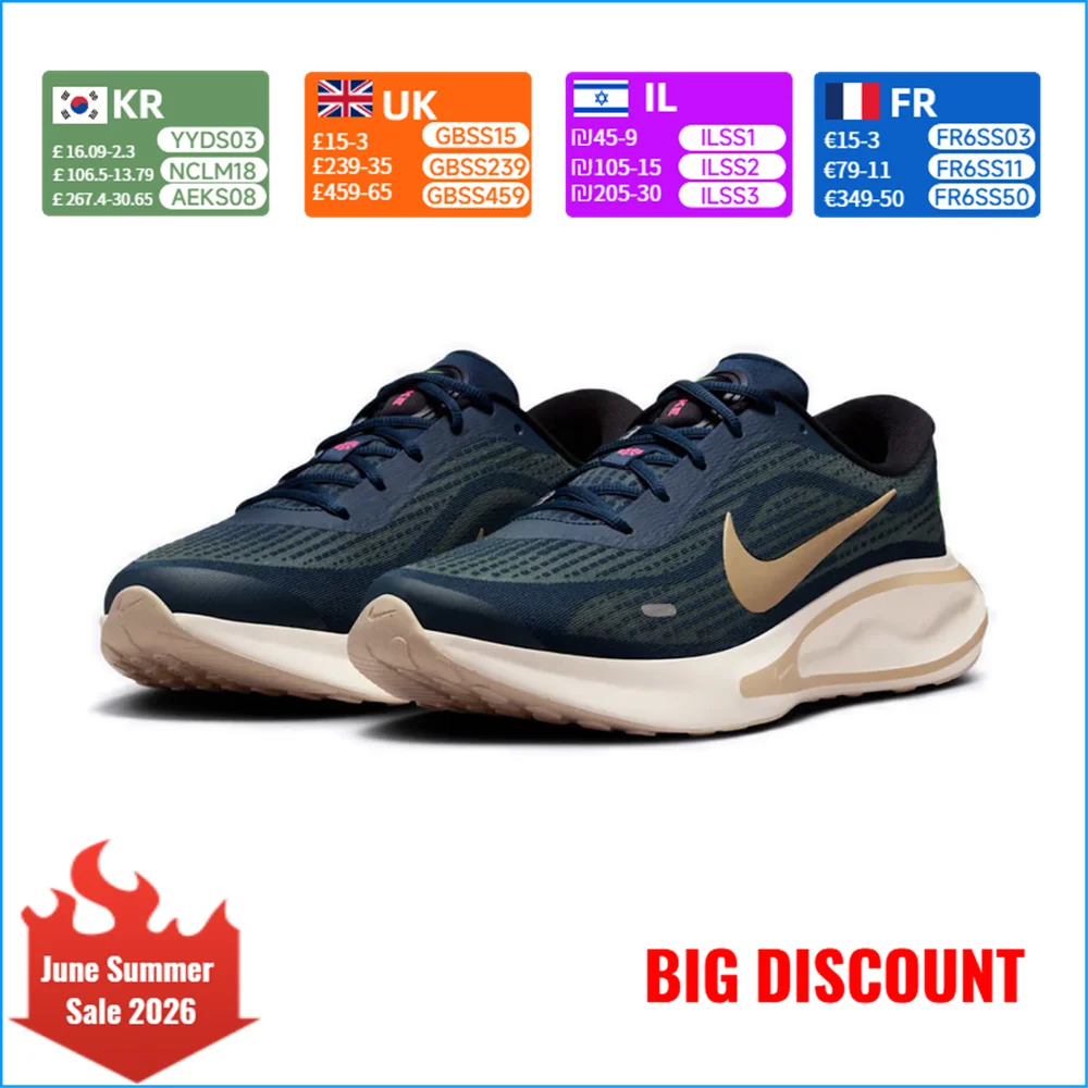 Nike Journey Run Cushioned Running Shoes Casual Comfort, Slip-Resistant & Durable Men's Running Shoes FN0228-403
Nike Journey Run Cushioned Running Shoes Casual Comfort, Slip-Resistant & Durable Men's Running Shoes FN0228-403