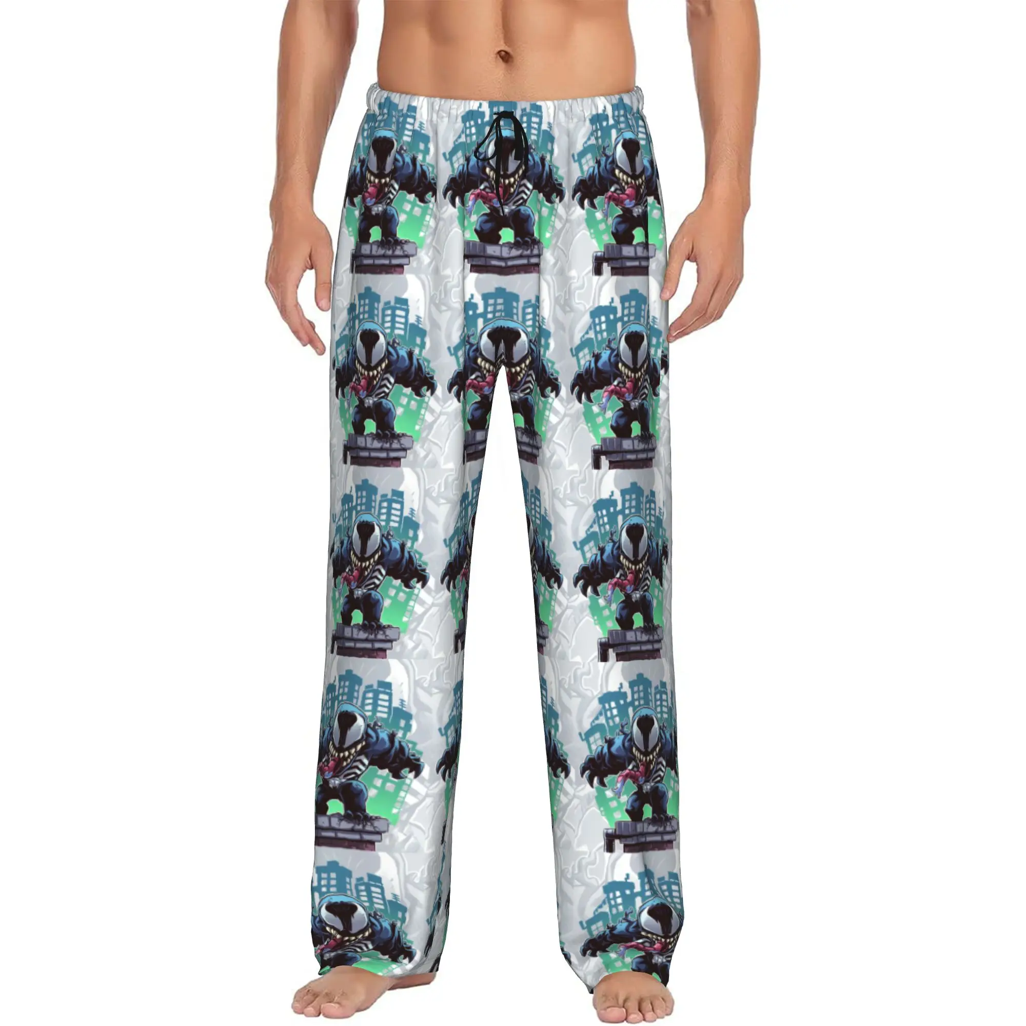 Custom Print Men Comic Wallpaper V-Venom Pajama Pants Sleepwear Sleep Lounge Bottoms with Pockets
Custom Print Men Comic Wallpaper V-Venom Pajama Pants Sleepwear Sleep Lounge Bottoms with Pockets