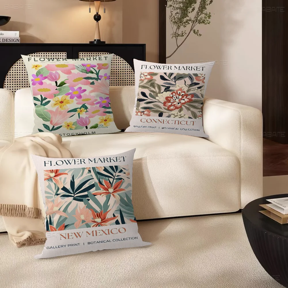Flower Market Cushion Cover 30x50 Polyester Sofa Cushions Decorative Throw Pillows Home Decoration Pillowcover
Flower Market Cushion Cover 30x50 Polyester Sofa Cushions Decorative Throw Pillows Home Decoration Pillowcover