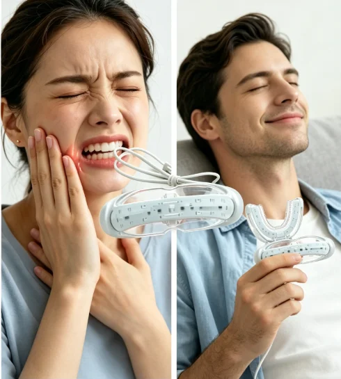 Portable Red Light Therapy for Halitosis, Gum Irritation & Toothache – All-in-One Oral Solution
Portable Red Light Therapy for Halitosis, Gum Irritation & Toothache – All-in-One Oral Solution