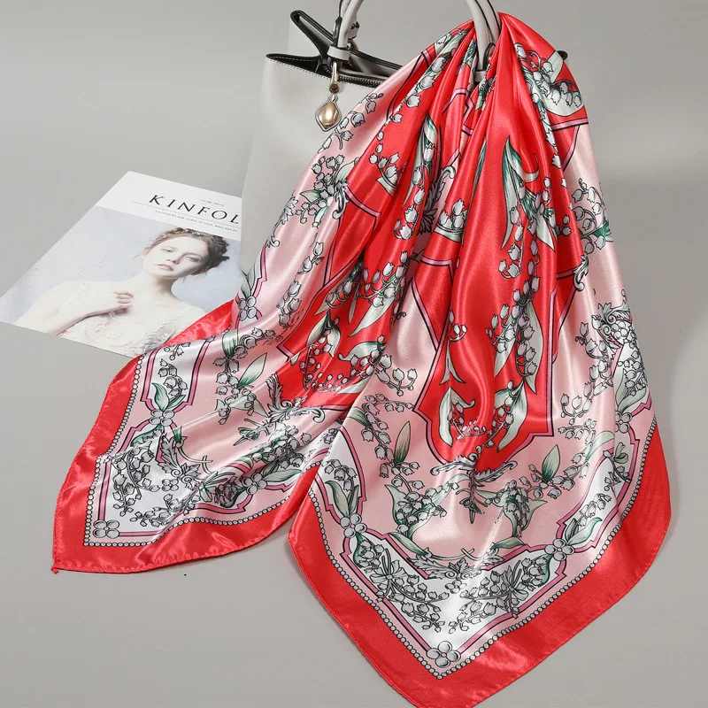 Small Silk Scarf for Women, Large Square Scarf, Gauze Scarf for Spring, Autumn, and Winter, Paired with a Shirt, for Middle-Aged Mothers, Square 90×90 Thin Scarf
Small Silk Scarf for Women, Large Square Scarf, Gauze Scarf for Spring, Autumn, and Winter, Paired with a Shirt, for Middle-Aged Mothers, Square 90×90 Thin Scarf