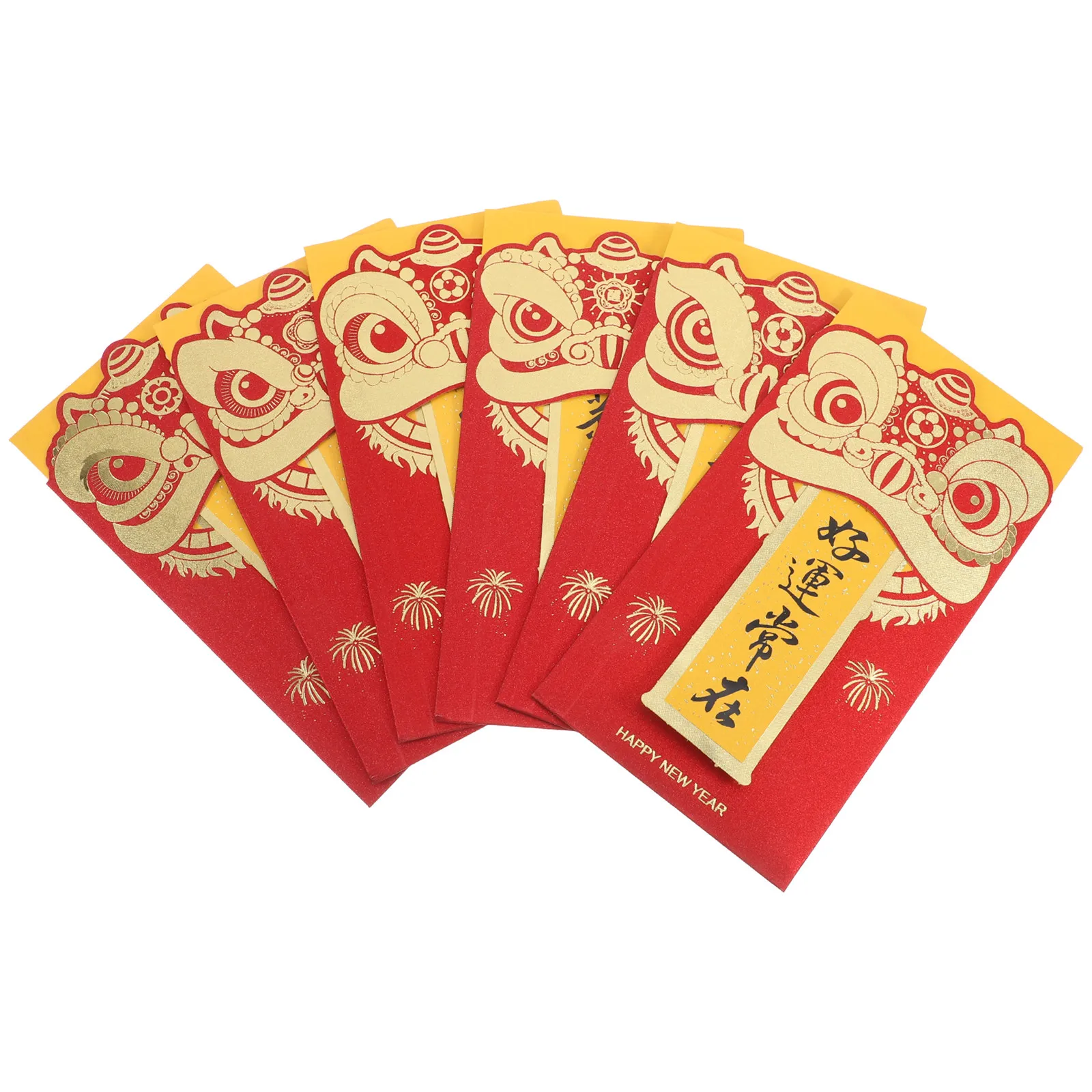 6Pcs Glitter Red Envelopes Paper Money Holders Chinese New Year Decorative Cash Envelopes for Spring Festival Wedding Birthday
6Pcs Glitter Red Envelopes Paper Money Holders Chinese New Year Decorative Cash Envelopes for Spring Festival Wedding Birthday
