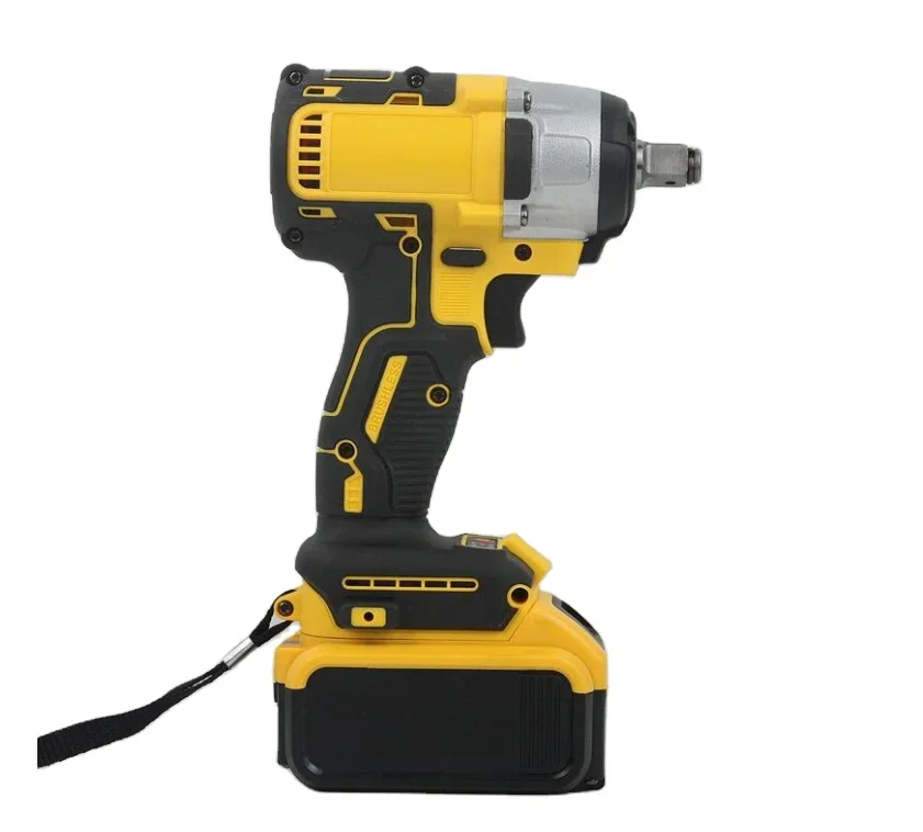Hot selling rechargeable brushless electric ratchet impact wrench 1 enche high torque power tool
Hot selling rechargeable brushless electric ratchet impact wrench 1 enche high torque power tool