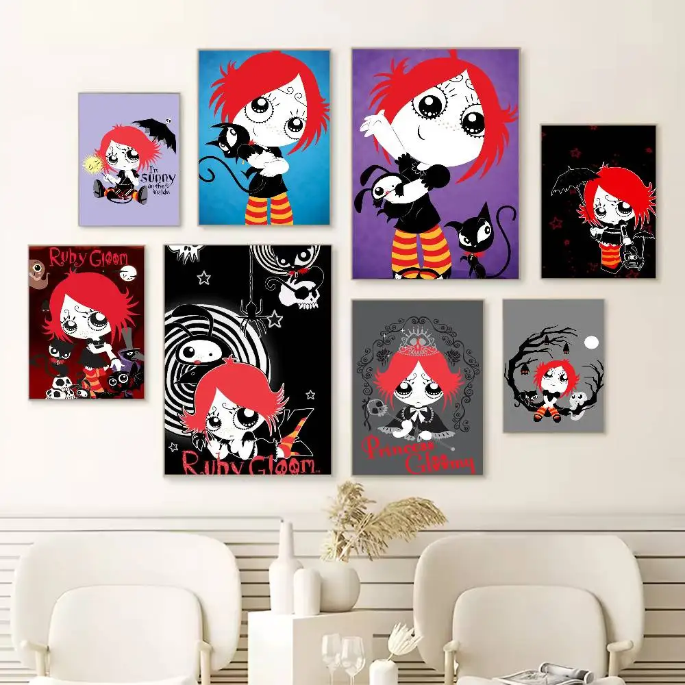 R-Ruby Gloom Poster Versatile HD Waterproof Wall Art Self-Adhesive Decor for Any Space Ideal Gift
R-Ruby Gloom Poster Versatile HD Waterproof Wall Art Self-Adhesive Decor for Any Space Ideal Gift