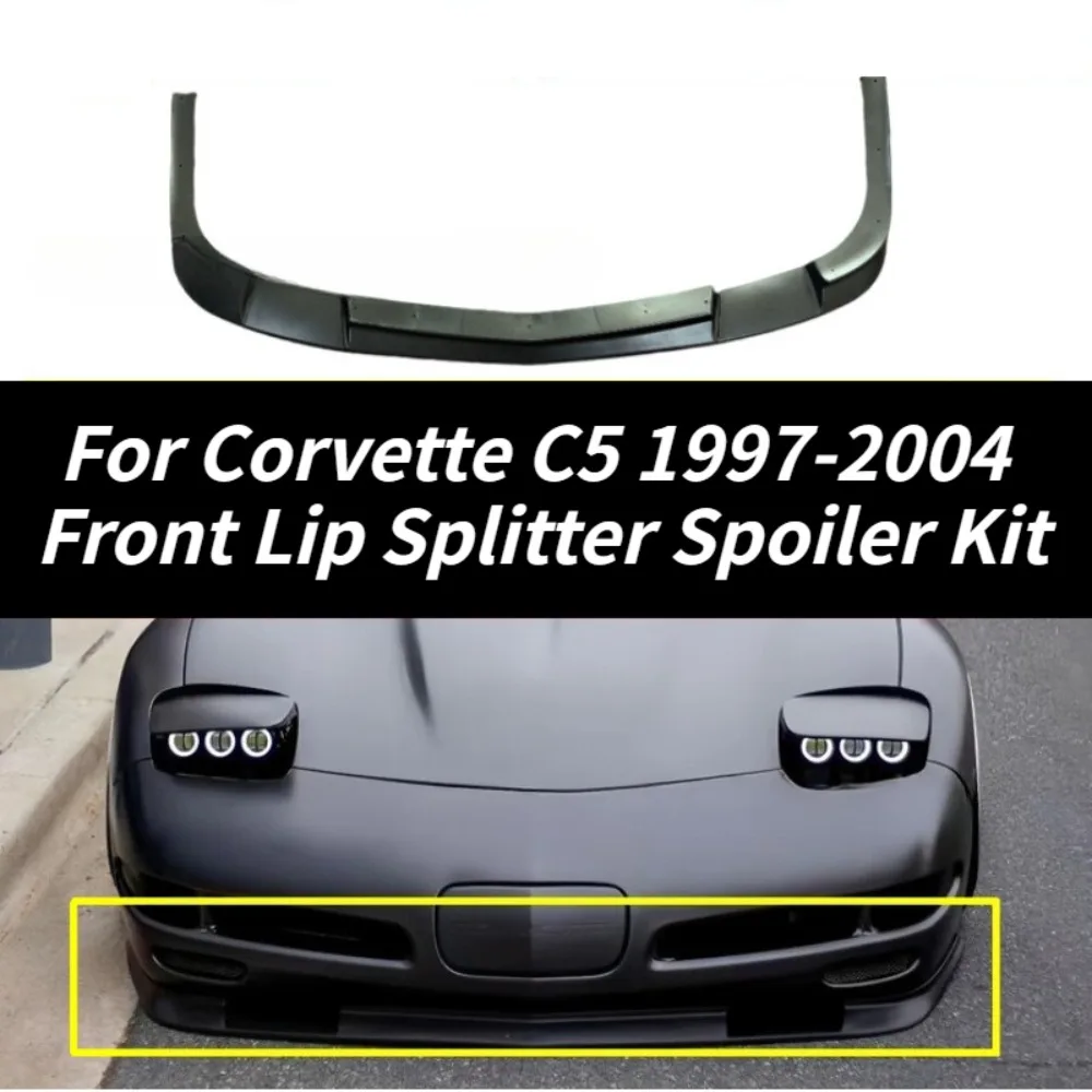 For Corvette C5 1997-2004 Front Lip Splitter Spoiler Add On Lip Kit Exterior Styling Body Kit Carbon Fiber Look Accessories
For Corvette C5 1997-2004 Front Lip Splitter Spoiler Add On Lip Kit Exterior Styling Body Kit Carbon Fiber Look Accessories