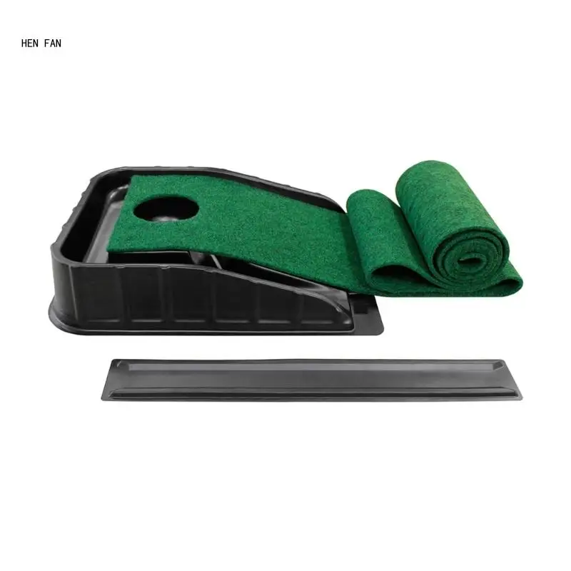 Golfing Putting Mat with Auto Return Golfing Putting Practice Mat Indoor Outdoor M89D
Golfing Putting Mat with Auto Return Golfing Putting Practice Mat Indoor Outdoor M89D