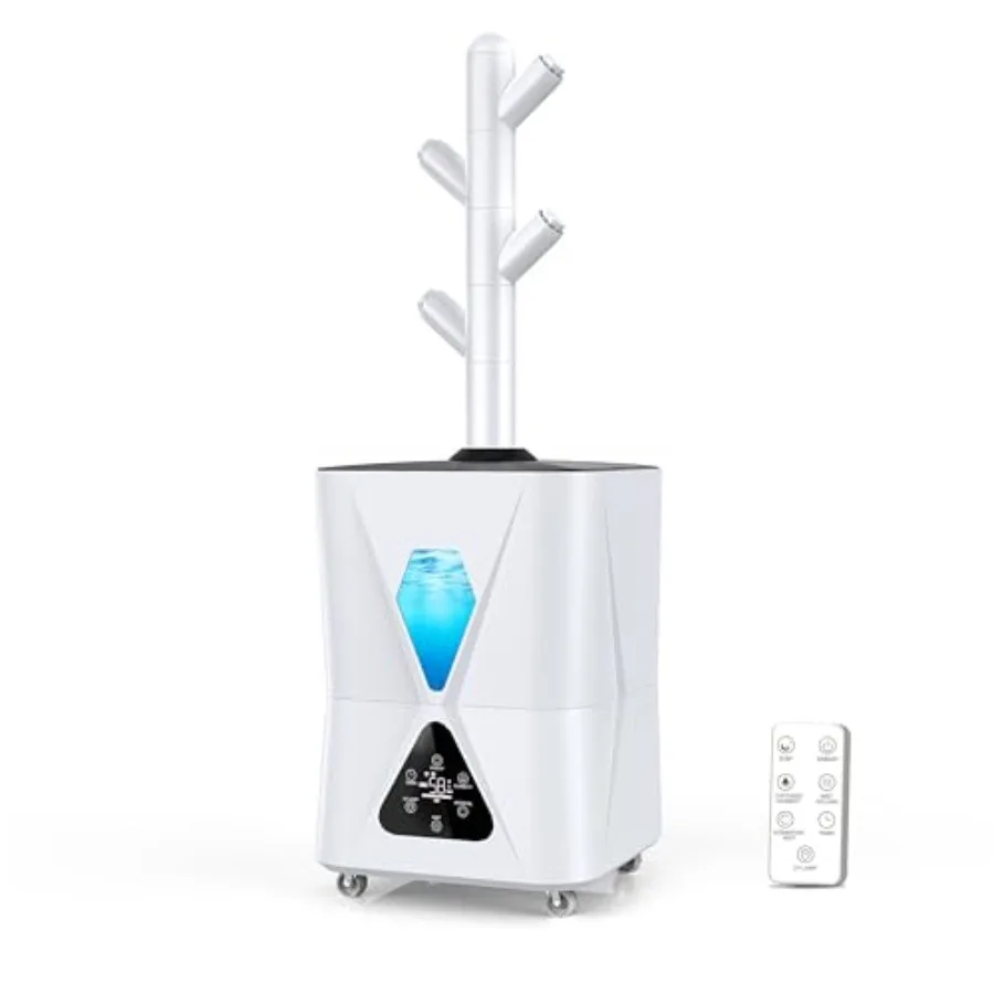 Humidifier Large Room13L/3.43Gal 1400 sq.ft Cool Mist Humidifiers for Bedroom with 1350mL/H Spray Output for Home Office Plants
Humidifier Large Room13L/3.43Gal 1400 sq.ft Cool Mist Humidifiers for Bedroom with 1350mL/H Spray Output for Home Office Plants