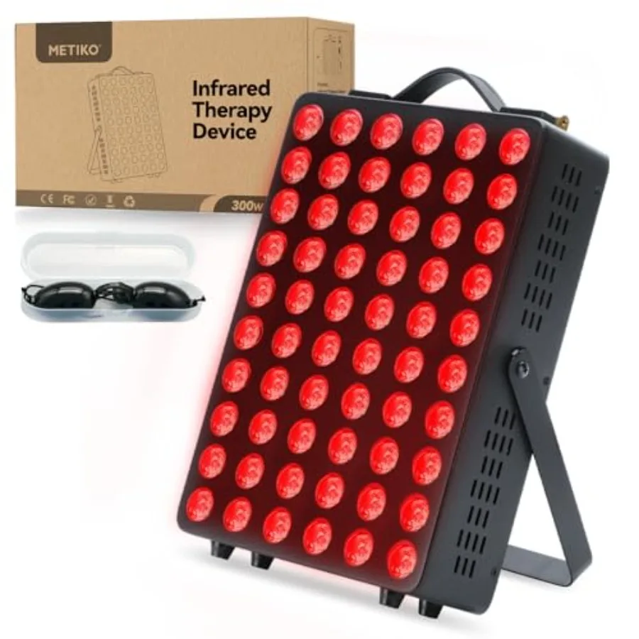 Red Light Therapy for Body 660nm 850nm Near Infrared Light Therapy Panel with Stand and Handle 60 Dual Chip LEDs Ideal Xmas Gif
Red Light Therapy for Body 660nm 850nm Near Infrared Light Therapy Panel with Stand and Handle 60 Dual Chip LEDs Ideal Xmas Gif