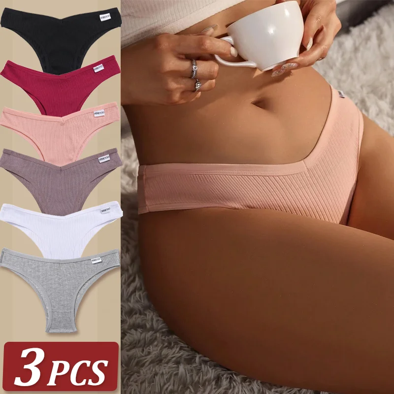 3Pcs/Set Cotton Women Briefs Sexy Seamless Brazilian Panties Female Low Rise Underwear Breathable Underpants Girls M-XL Intimate
3Pcs/Set Cotton Women Briefs Sexy Seamless Brazilian Panties Female Low Rise Underwear Breathable Underpants Girls M-XL Intimate