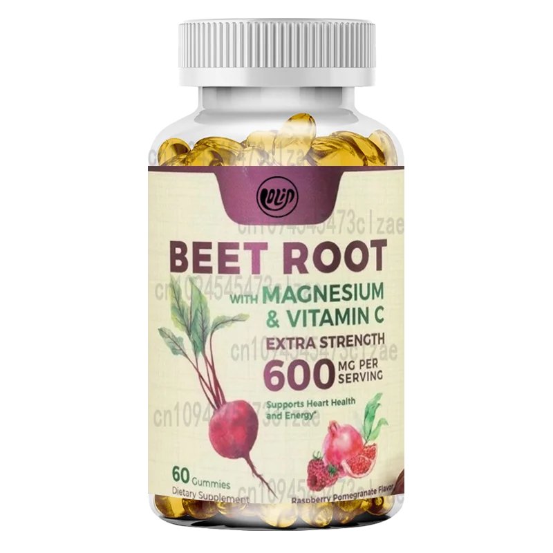 Each Serving Contains 500 Milligrams of Vitamin C and Magnesium - Energy for Heart Health Support, Beetroot Gummies -60 Gummies
Each Serving Contains 500 Milligrams of Vitamin C and Magnesium - Energy for Heart Health Support, Beetroot Gummies -60 Gummies