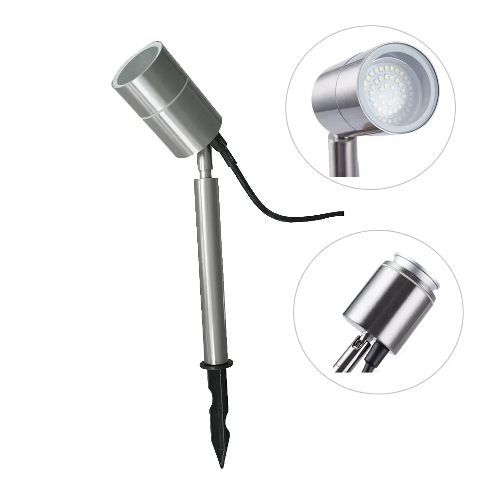 Lawn Lamps for Garden Decoration Lustre Stainless Steel LED Landscape Spike Lamp Garden Lights Outdoor
Lawn Lamps for Garden Decoration Lustre Stainless Steel LED Landscape Spike Lamp Garden Lights Outdoor