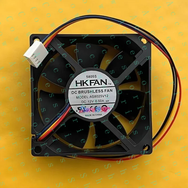 PP+ 1 Pc 8025 DC12V 0.50A 8CM 4Pin FAN AS8025V12 Cooling Fan
PP+ 1 Pc 8025 DC12V 0.50A 8CM 4Pin FAN AS8025V12 Cooling Fan