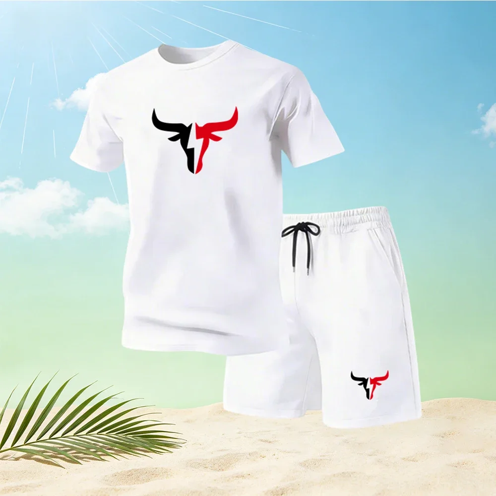 2026 Summer Men's Quick Drying Short Sleeved T-shirt and Shorts Set Urban Street Fashion Running Sports Two Piece Set Hot Sale
2026 Summer Men's Quick Drying Short Sleeved T-shirt and Shorts Set Urban Street Fashion Running Sports Two Piece Set Hot Sale