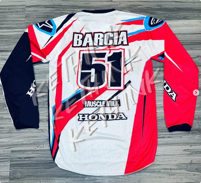 Быстросохнущий мотоциклетный трикотаж Honda, дышащая рубашка с длинными рукавами для езды на велосипеде Y2K и горы, удобное повседневное снаряжение
Быстросохнущий мотоциклетный трикотаж Honda, дышащая рубашка с длинными рукавами для езды на велосипеде Y2K и горы, удобное повседневное снаряжение