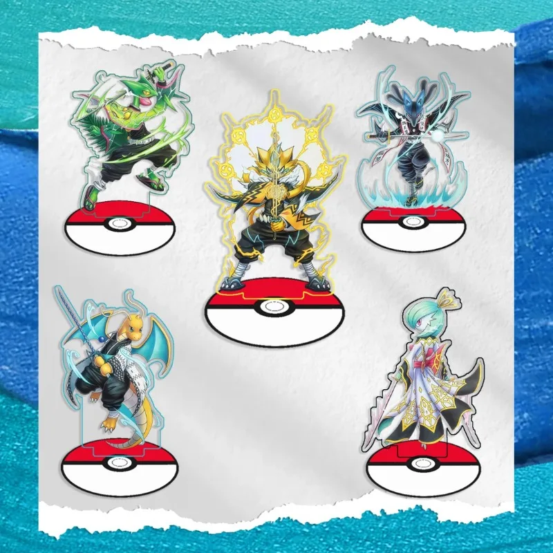 Recycled Acrylic Standees for Pokemon Sceptile Jolteon Lucario Dragonite Desk Decoration Decorative Creativity Cute Gift 15cm
Recycled Acrylic Standees for Pokemon Sceptile Jolteon Lucario Dragonite Desk Decoration Decorative Creativity Cute Gift 15cm