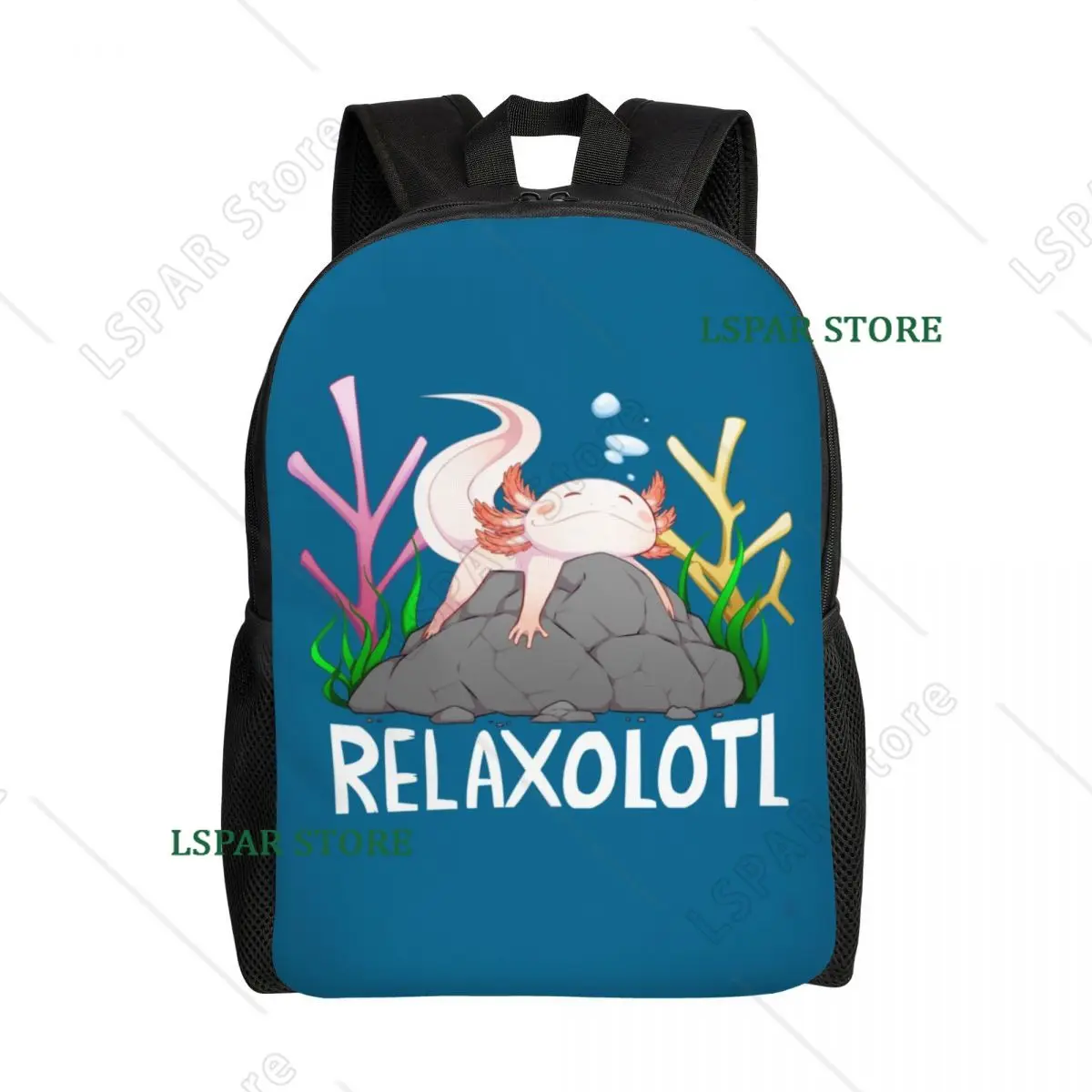 Рюкзак для ноутбука Custom Relaxolotl Cute Relaxing Axolotl, базовый ранец для школы и колледжа, сумка с изображением животного-саламандра
Рюкзак для ноутбука Custom Relaxolotl Cute Relaxing Axolotl, базовый ранец для школы и колледжа, сумка с изображением животного-саламандра