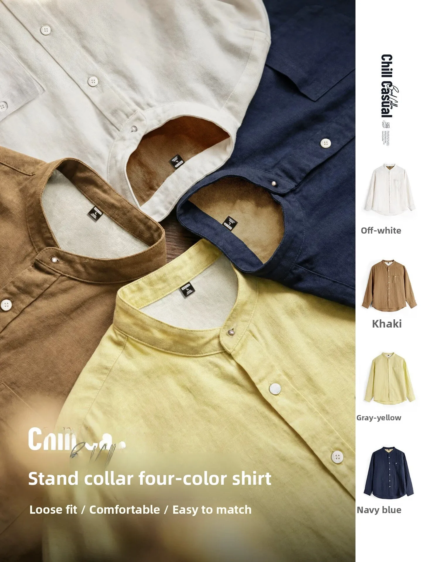 Рубашка мужская Maden Workwear с длинным рукавом, свободного кроя, в повседневном стиле, весенняя верхняя одежда, удобная, дышащая, однотонная
Рубашка мужская Maden Workwear с длинным рукавом, свободного кроя, в повседневном стиле, весенняя верхняя одежда, удобная, дышащая, однотонная
