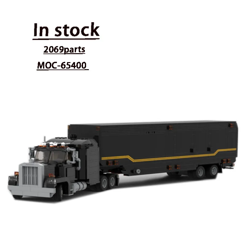 MOC-65400 новый грузовой прицеп, модель строительных блоков, 2069 деталейMOC, креативные строительные блоки для мальчиков и детей на день рождения, игрушки, подарки
MOC-65400 новый грузовой прицеп, модель строительных блоков, 2069 деталейMOC, креативные строительные блоки для мальчиков и детей на день рождения, игрушки, подарки