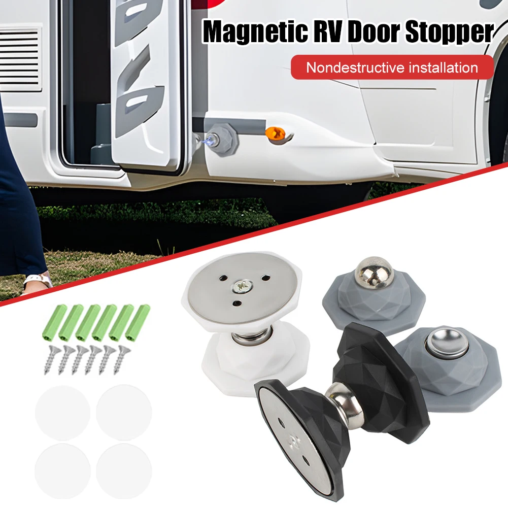 2PCS RV Door Holder Magnetic Door Stopper Holder Anti Collision Windproof Door Catch Latch Free-punch Door Suction For Camper
2PCS RV Door Holder Magnetic Door Stopper Holder Anti Collision Windproof Door Catch Latch Free-punch Door Suction For Camper