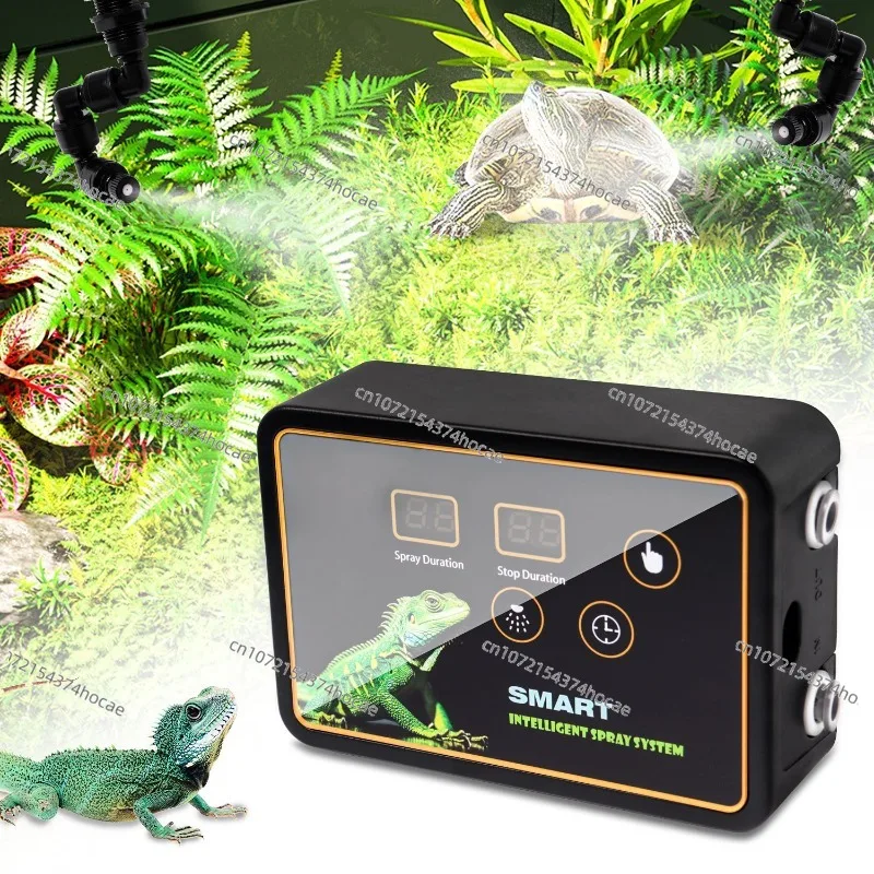 Rainforest tank timing spray system atomization set, climbing pet turtle box intelligent spray humidification system
Rainforest tank timing spray system atomization set, climbing pet turtle box intelligent spray humidification system