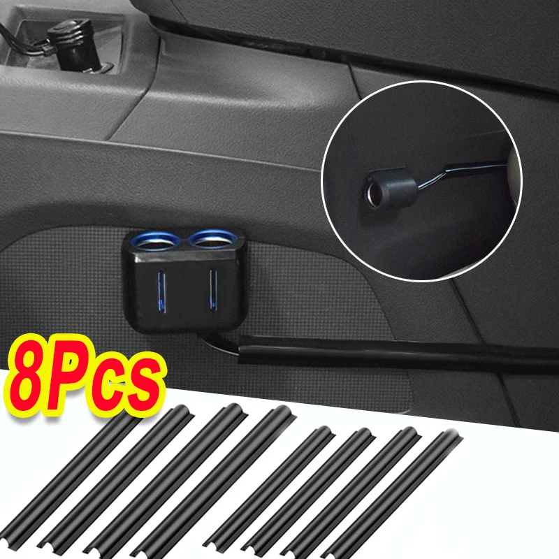 4/8PCS Concealed Cable Protector Universal Cable Clamp with Adhesive Backing Cut At Will Car Interior Accessories
4/8PCS Concealed Cable Protector Universal Cable Clamp with Adhesive Backing Cut At Will Car Interior Accessories
