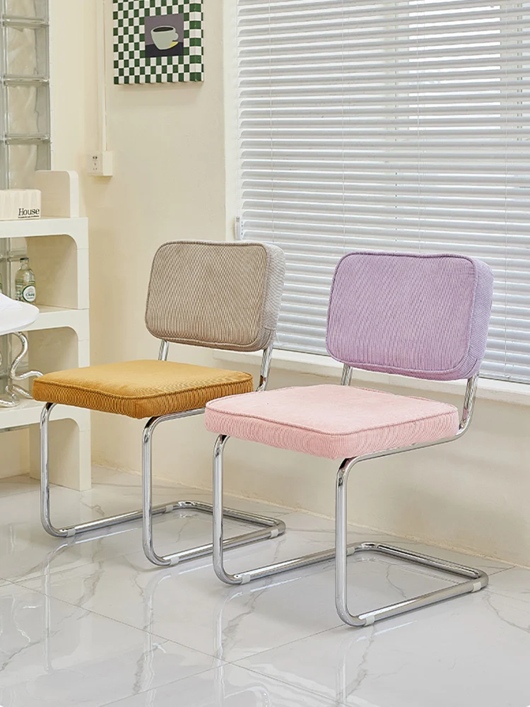 Nordic Home Furniture Ins Dining Chair Light Luxury Living Room Furniture Corduroy Coffee Chairs Bedroom Backrest Vanity Chairs
Nordic Home Furniture Ins Dining Chair Light Luxury Living Room Furniture Corduroy Coffee Chairs Bedroom Backrest Vanity Chairs